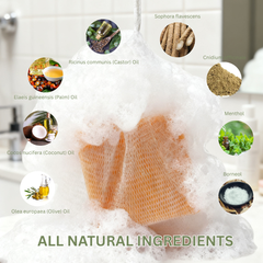 QICAOGANGMU Natural Herbal Soap Bar β Pack of 2 (80g / 2.8 oz Each)