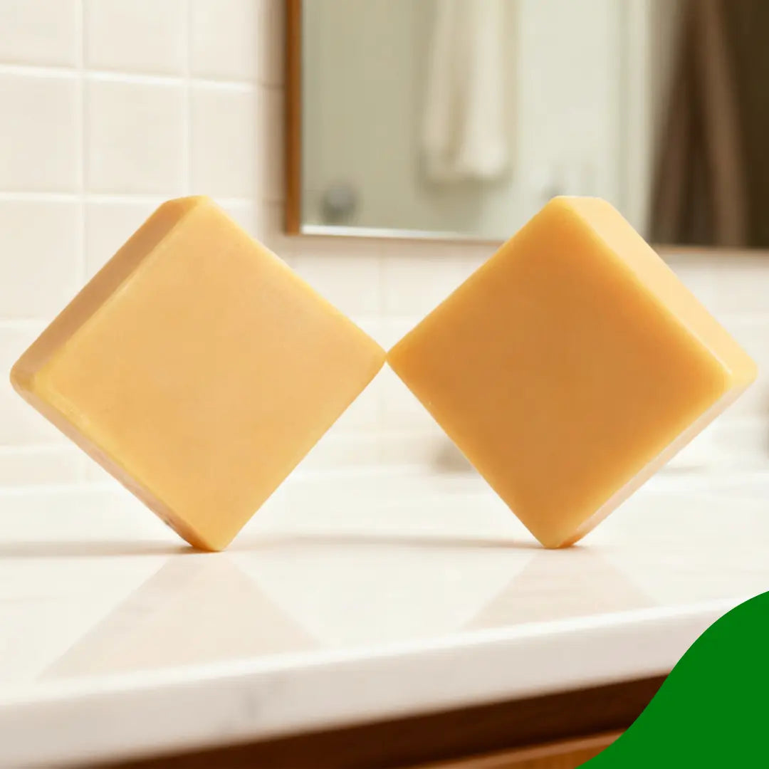 QICAOGANGMU Natural Herbal Soap Bar – Pack of 2 (80g / 2.8 oz Each) QICAOGANGMU