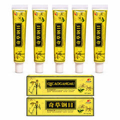 QICAOGANGMU Natural Herbal Cream - Steroid Free | 5 Tubes